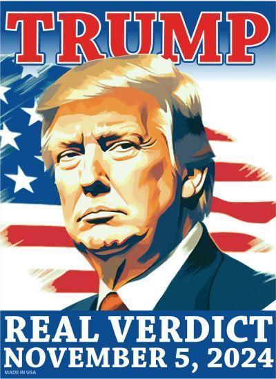 Trump Magnet The Real Verdict November 5 (TRMG-8018) image
