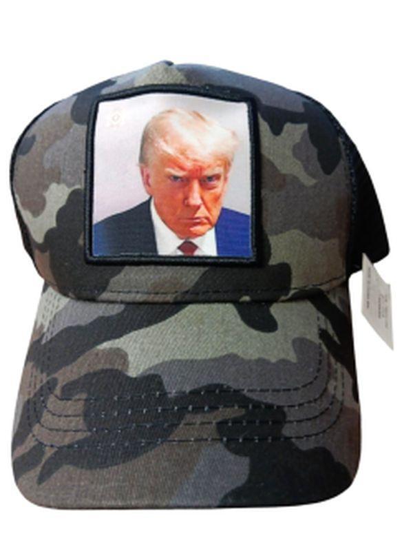 Trump Hat - The Mugshot Camo Mesh (HT-102) image