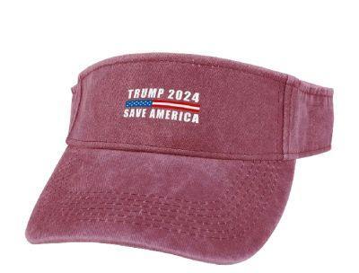 Trump Visor Stonewashed 2024 Save America (TRH-46093) image