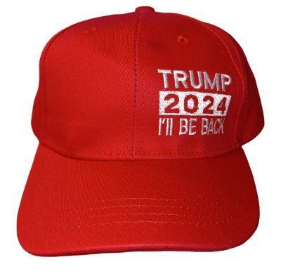 Trump Hat Red I'll Be Back (TRUM-009) image