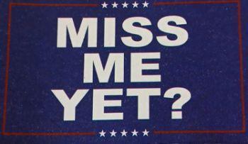 3 X 5 Trump Flag - Miss Me Yet? (TRF-6000) image