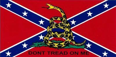 3 X 5 Flag Dont Tread On Me Confederate (FLG-9) image