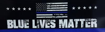 Bumper Sticker Blue Lives Matter (BS-285) image