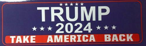 Bumper 3 X 9 Trump Take America Back (BS-14) image