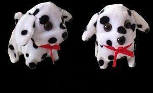 Walking Dog Battery Operated Barking Dalmatian 7" Tall (WD-6192) OUT OF STOCK image