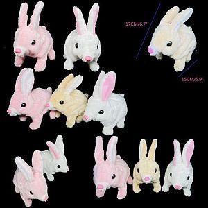 Walking Bunny Battery Operated 7" Tall (WB-1723) OUT OF STOCK image