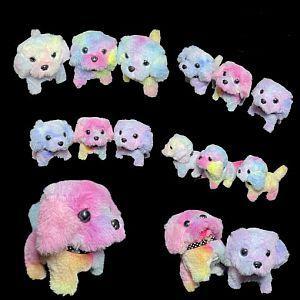 Walking Dog Battery Operated Barking Rainbow 7" Tall (WD-1760 CC018) OUT OF STOCK image