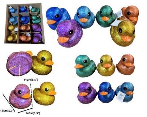 Super-Size 6" Glitter Duck Assorted Colors (9513) image