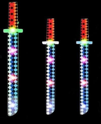 LED 24" Pixel Sword - Lights & Sound (LS-91032) image