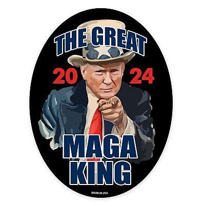 Trump Magnet - The Great MAGA King (MG-15018) image