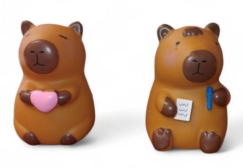 Rubber Capybara 4" Novelty Toy (T-725) image