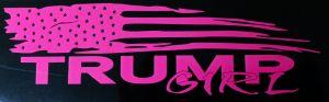 Bumper Sticker Trump Girl (BS-18) image