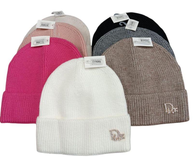 Acrylic Ladies Beanies DK Assorted Colors (HAT-20) image