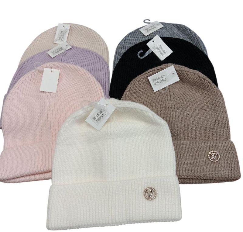 Acrylic Ladies Beanies LV Assorted Colors (HAT-21) image