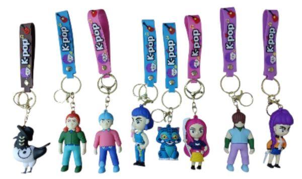 PVC Keychain 3" K-pop Demon Hunter #2 Backpack Charm OUT OF STOCK image