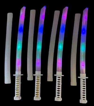 LED Light Sword 27" with Sheath - Light and Sound (T1012) image
