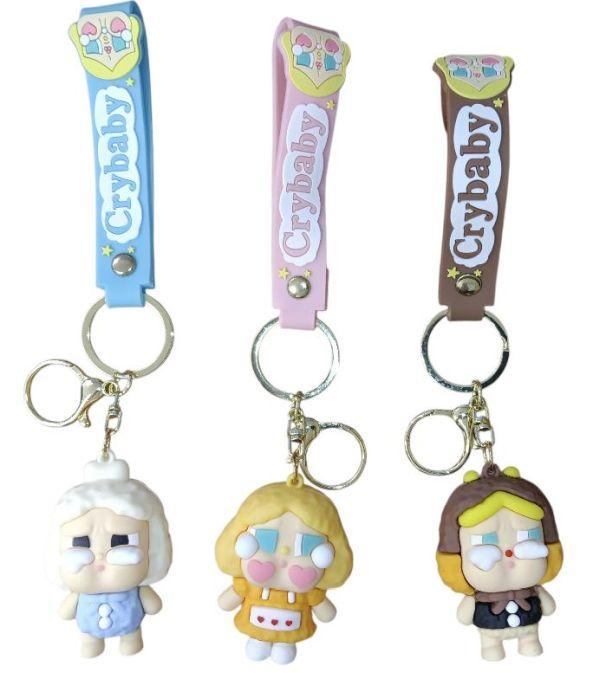PVC Keychain 3" Crybaby 3D Mix Backpack Charm (KC-T525) image