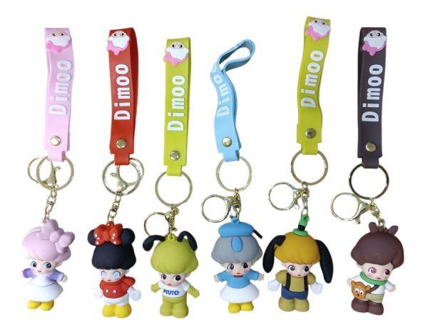 PVC Keychain 3" Dimoo Mix Backpack Charm (KC-T575) image