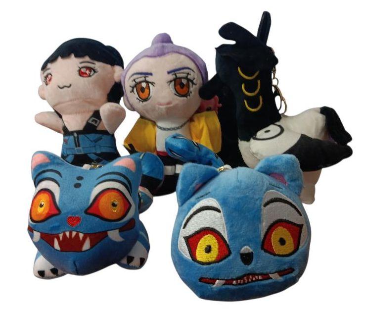 Plush K-Pop Demon Hunter Keychain - Backpack Charm Assorted (A378) image