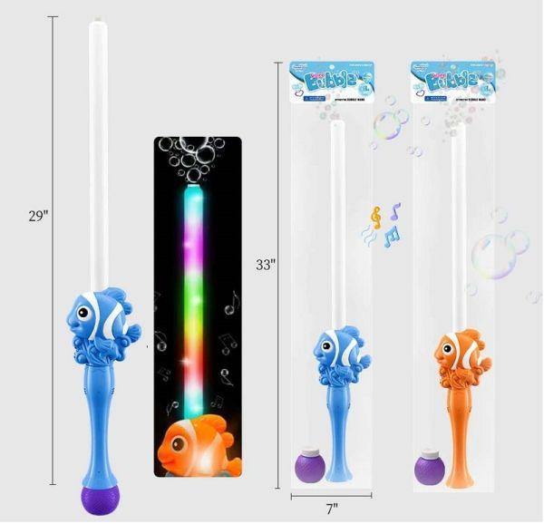 Bubble Wand 29" Clown Fish (BW-691) image
