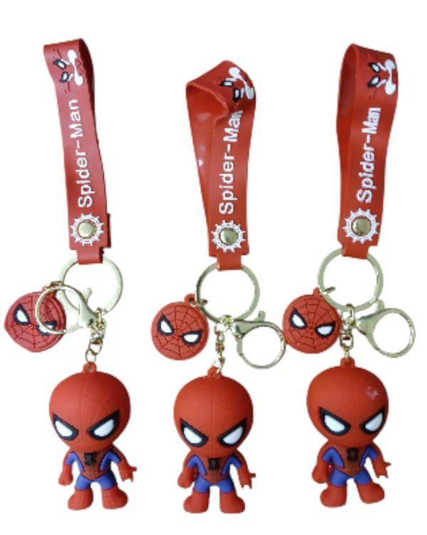PVC Keychain 3" Spiderman Backpack Charm (T6001) image