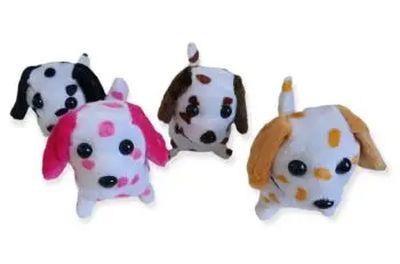 Walking Dog Battery Operated Barking Spotted 5" Tall (WD6109) image