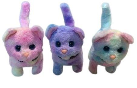 Battery Operated Walking Cat Cotton Candy (WC-6185S-C5) image