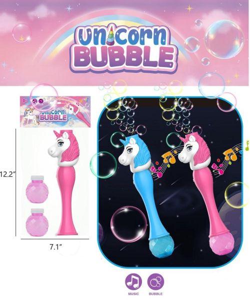 Bubble Wand - Light & Sound Unicorn (BG-5339) image