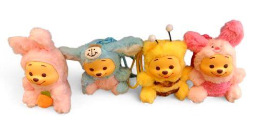 Cute 6" Plush Pooh Bear in Costume Assorted (PLPOOH) image