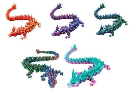 3D 12" Crystal Dragon Boxed Assorted (3D-XL12) OUT OF STOCK image