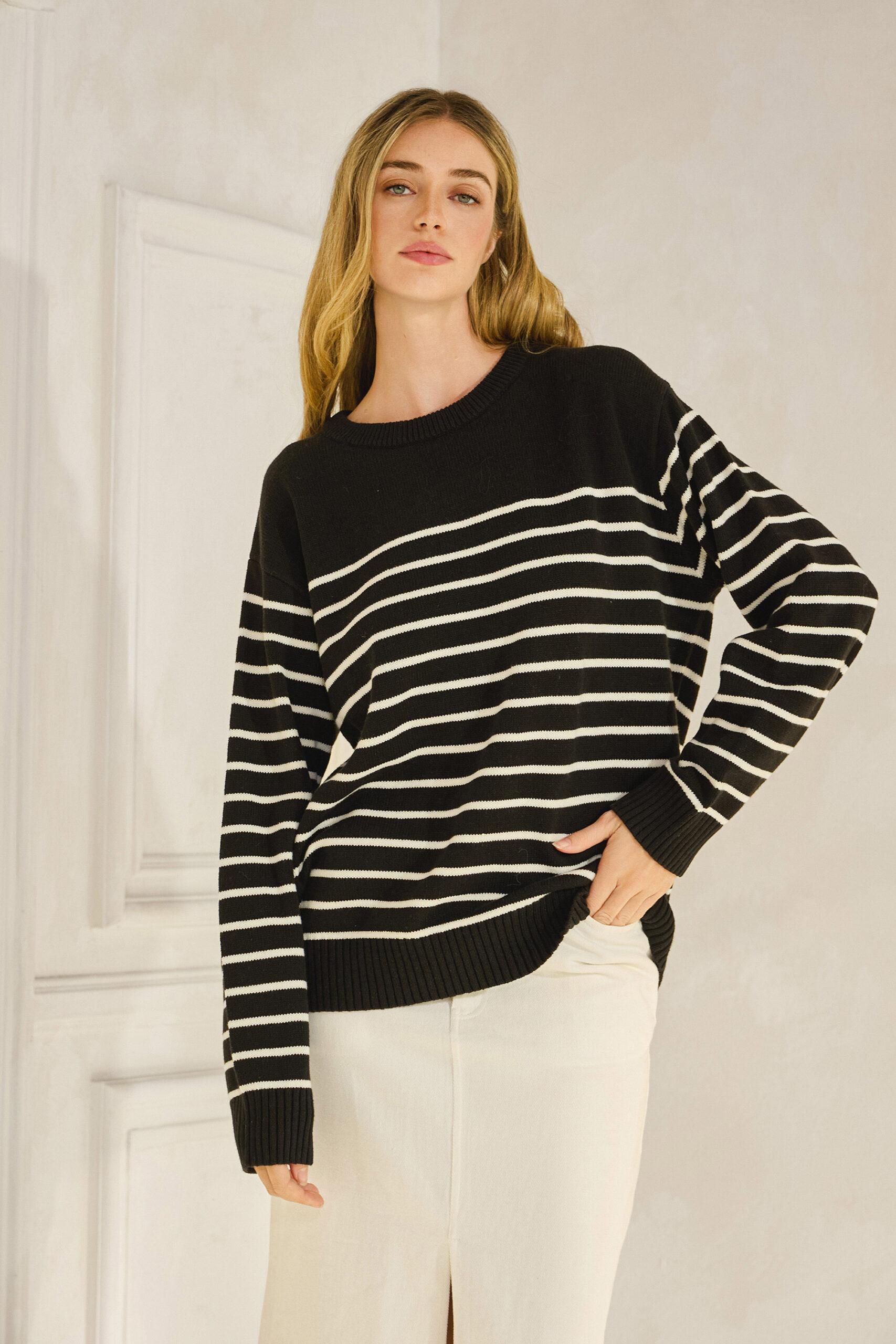 MTS1544 - Thin stripe sweater image