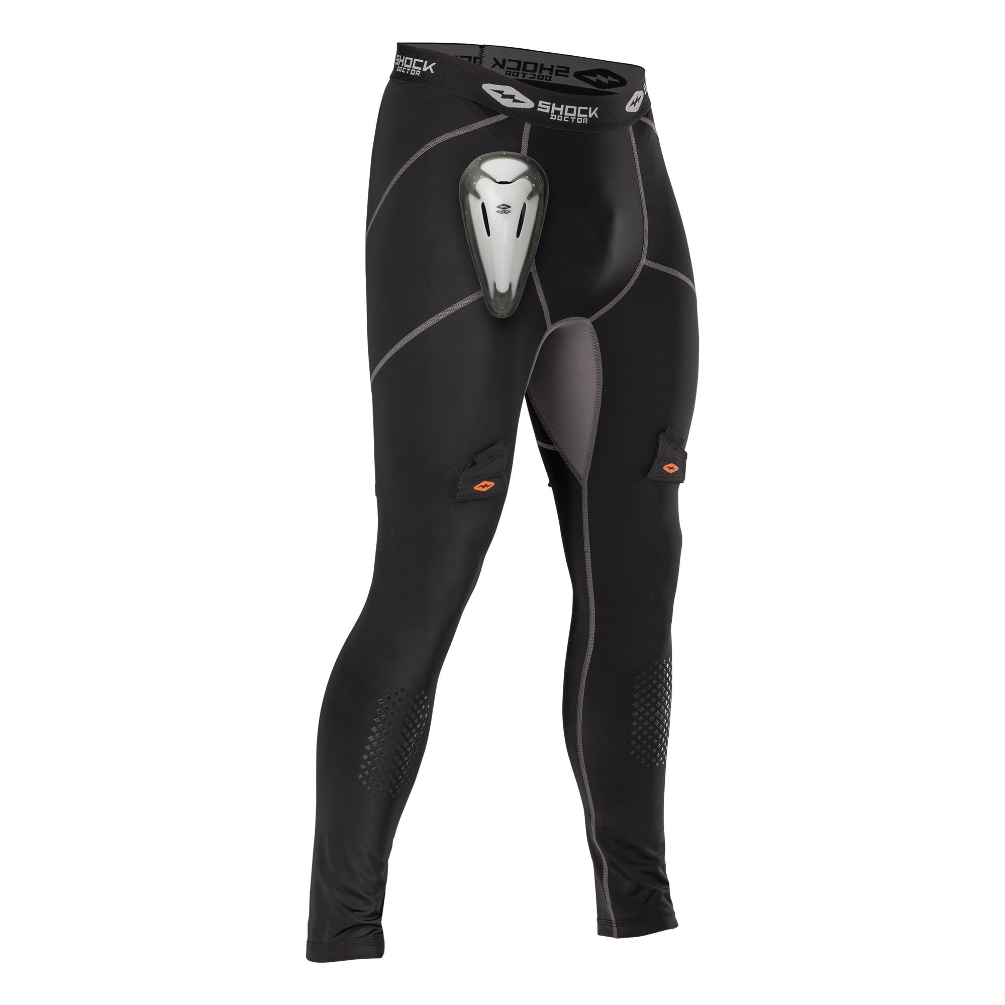 Shock Doctor Compression Hockey Pant w/Protective Cup, Adult