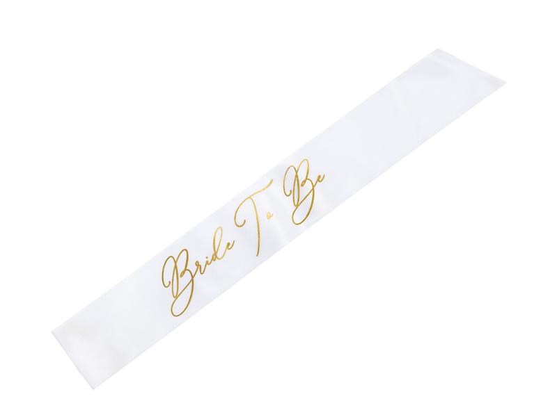 "Sash Bride to be, white, 75cm" image