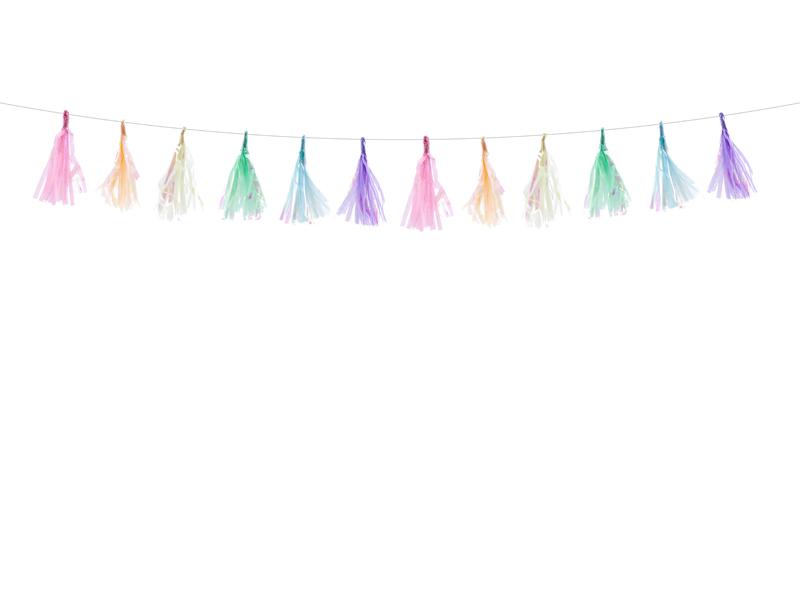"Tassel garland, mix, 1.2m"
