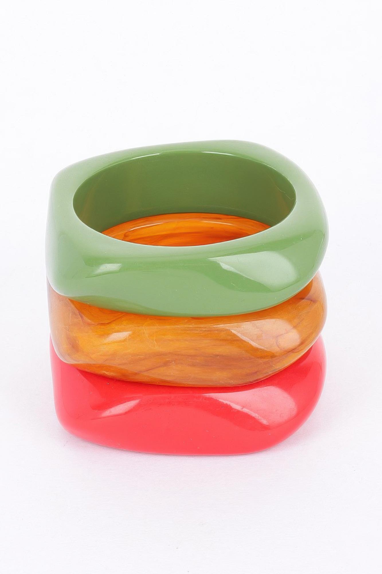3pack resin bangle image