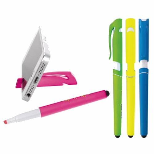 Multi Tech Pink Highlighter with Stylus - #92636 image