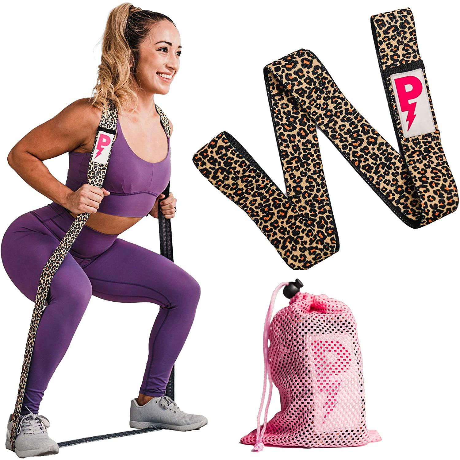 Pazzzi Long Fabric Exercise Band (84 Inches) - Cheetah Print - Item #5074 image
