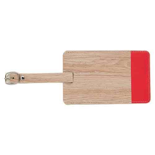 Breezy Color Luggage Tag - Red - Item #16003Red image