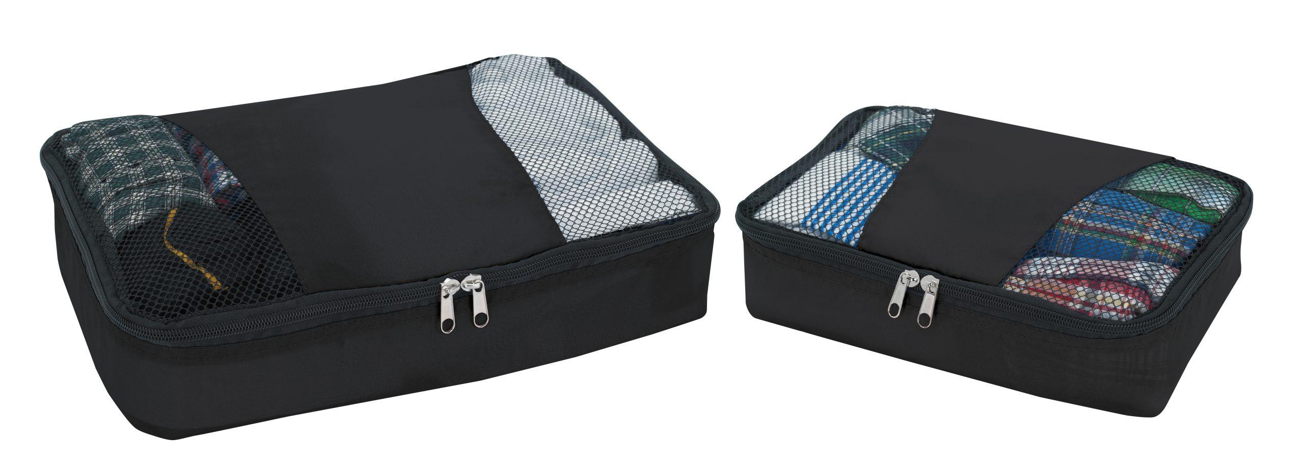 Traveling Organizer Set - Two Sizes - Black - Item #37453black image
