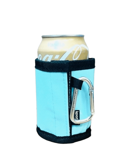 Olympus Koozie Can Kooler with Carabiner - Mint - Item #6349 1573532 image
