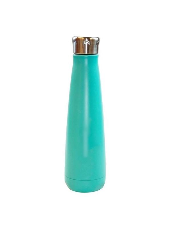 Peristyle Bottle 16 oz Stainless Steel Bottle with Screw on Lid - Mint - Item #6592 CDKW005PAGR image