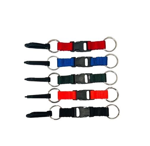 Easy-Clip Pull-A-Parts Dual Key Chain - Clips to Belt Loops, Purses, Tool Belts & Back Packs - Item #6898 image