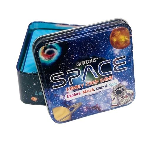 Qurious Space - STEM Flash Card Game - Explore, Match, Quiz - Item #6932 image