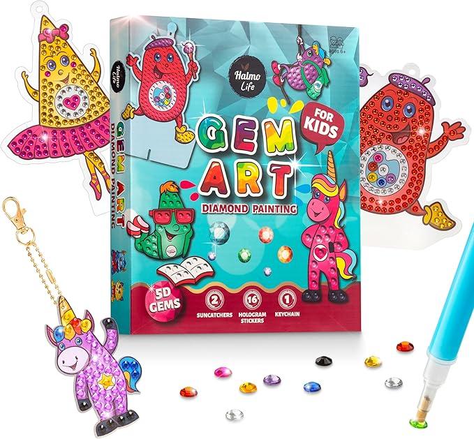 Halmolife 5D Painting Gem Stickers for Kids - Joy - Item #7335 image