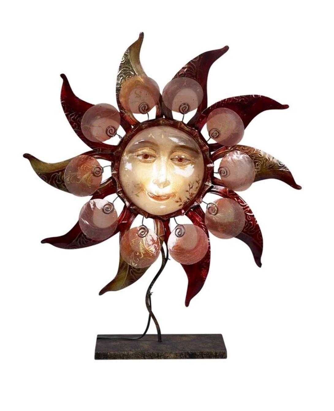 Celtic Sun Lamp - 19" Tall - Light Bulb Included - Item #7461 14518 image