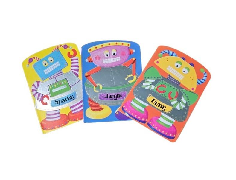 Robot Board Picture Books for Toddlers - 4 Assorted - 6.7" x 4.8"- Item #7547 image