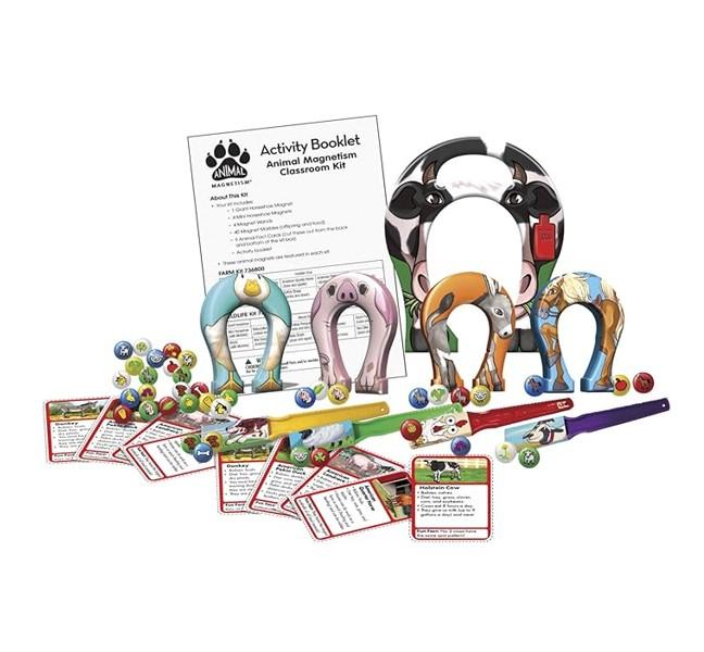 Animal Magnetism Magnet Friends Big Pack - 24 Activities - Learning - Farm - Item #7728 736800 image