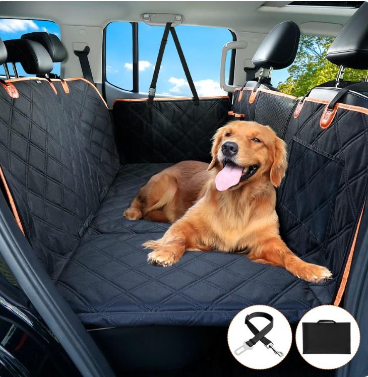KYG - 9-Layer Dog Car Seat Cover & Rear Seat Extender - Waterproof, Heavy-Duty (RETAIL VALUE $119.95) - Item #7899 image