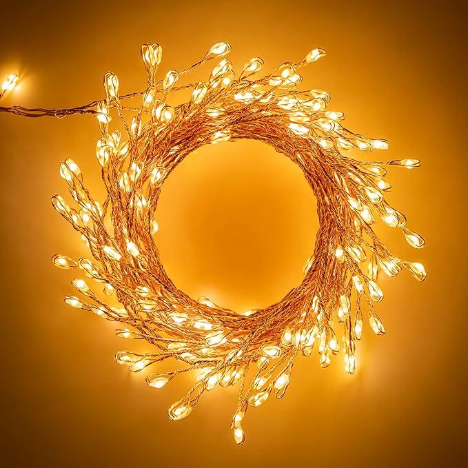 Fairy Lights - 10Ft 200LED Firefly Lights - 2 Lighting Modes - Waterproof - Plug In - Item #7890 image