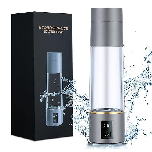 Hydrogen Generator Water Bottle - 1800PPB/6mins - 3500PPB/12mins - Long lasting hydrogen dissolution - Item #7955 image